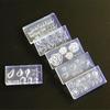 Silicone Nail Art Stamp Mold With Elegant Floral Relief Patterns Handmade Manicure Creation Mould for Craft Lover