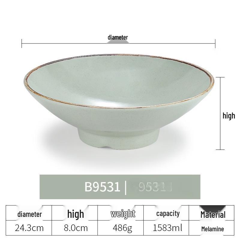Yipan Japanese Style Melamine Noodle Bowl