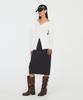 Daiaegeuneol V Neck Silhouette Cardigan (Ivory)