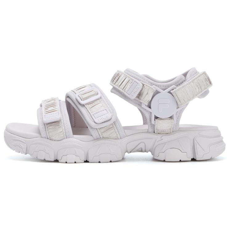 

FILA Luid Sandal Cat Paw Fabric Sports Sandals Women s Lilac Gray F12W322401FGL 36.5