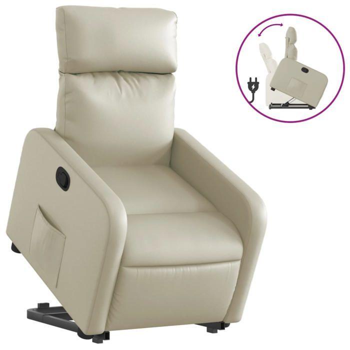 VidaXL Fauteuil Inclinable, Chaise de Relaxation avec Dossier et Repose-pied Réglables, Siège de Salon Salle de Séjour, 3206750