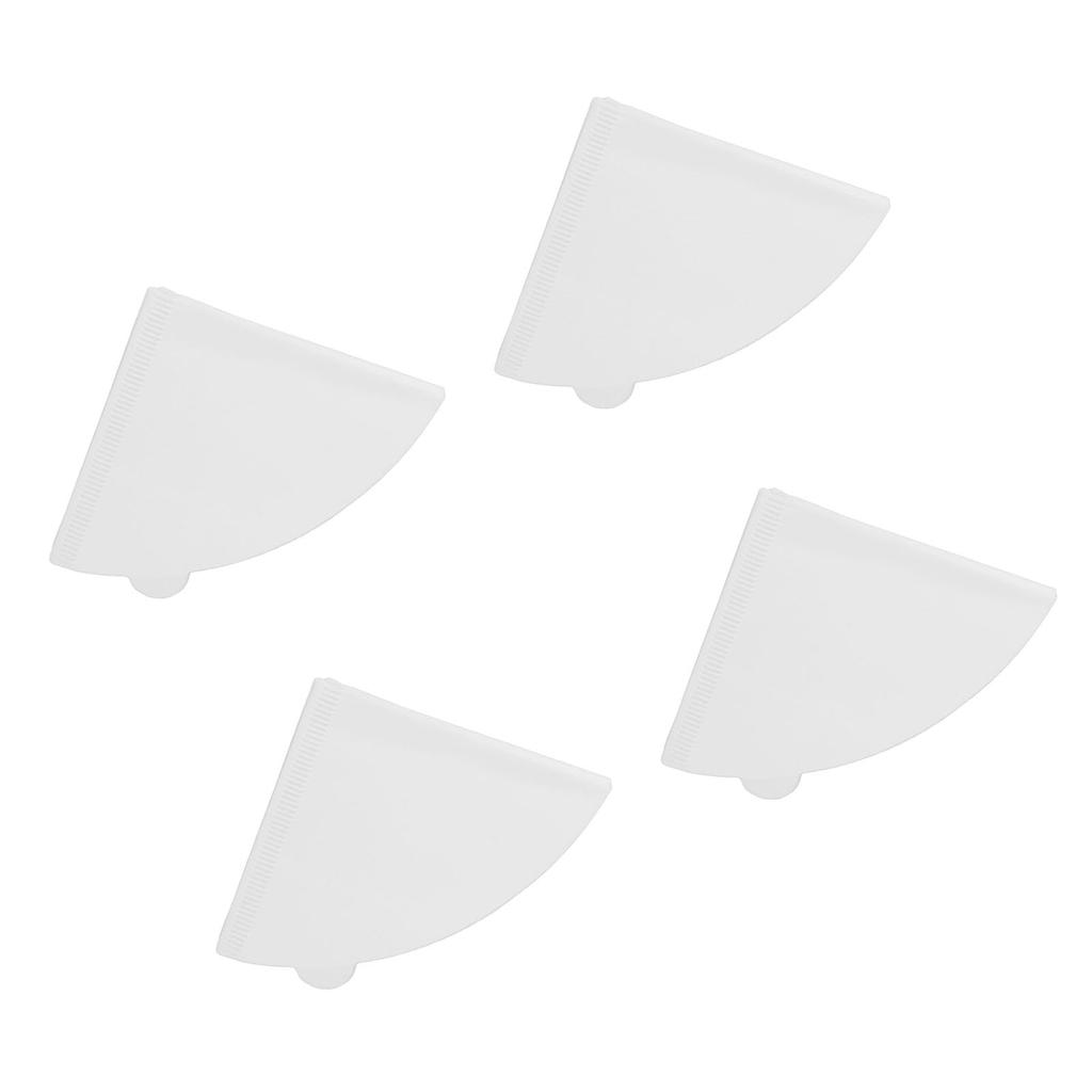 Coffee Filters, Cone-Shaped Filter Paper, 100 Sheets (V02 White, 100 Packs)