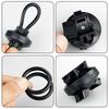 1Pc 360 ° Rotating Handle Clip Bicycle Light Clip Bracket, Suitable for LED Flashlight Mountain Bike Front Flash Bracket