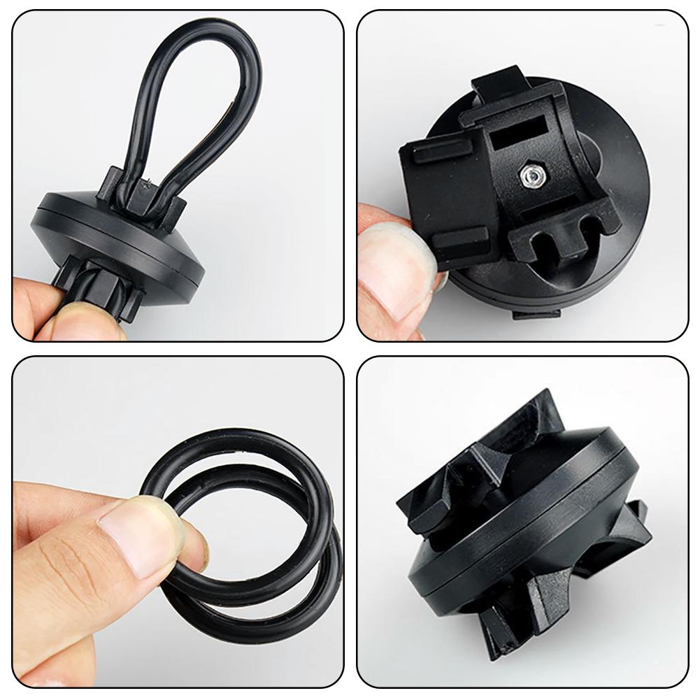 1Pc 360 ° Rotating Handle Clip Bicycle Light Clip Bracket, Suitable for LED Flashlight Mountain Bike Front Flash Bracket