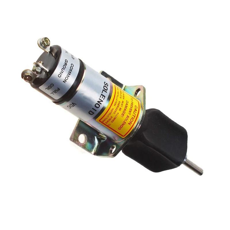 Elettrovalvola di arresto gasolio per Woodward 12V 1700-1563 1753ES-12A6ULB1S5