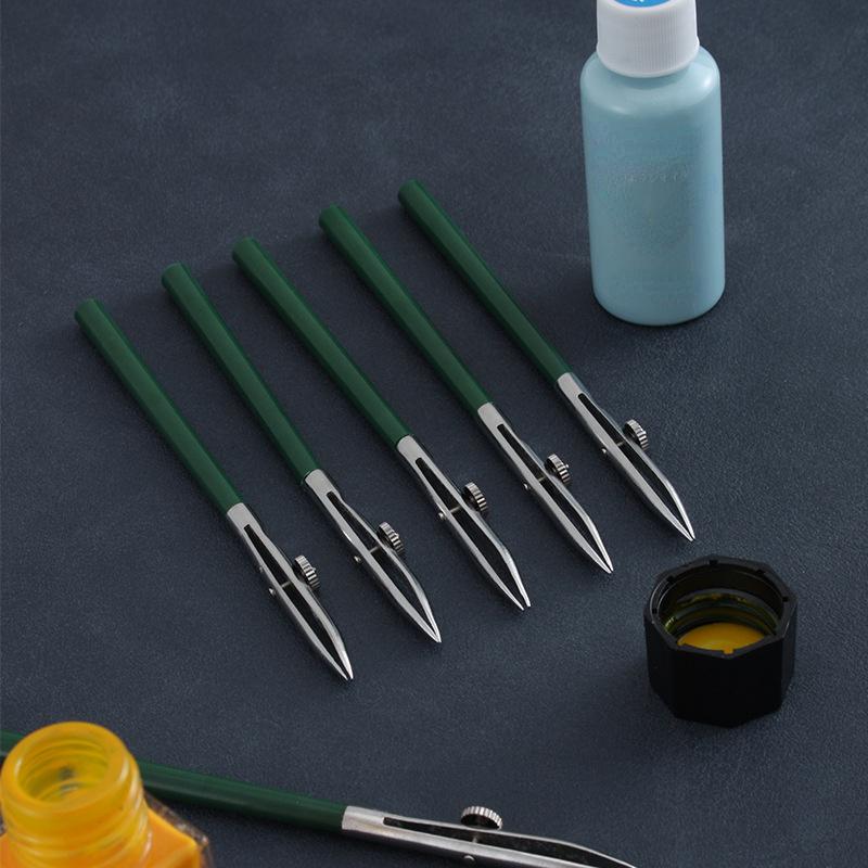 1PC Handmade DIY Leather Tools Edge Oil Painting Pen Top Edge Dye Applicator Painting Pen