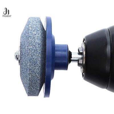1PC Sharpening Made Easy Electric Lawn Mower Sharpener With Wear-Resistant Grinding Head And Whetstone Sander