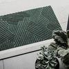 Waterproof Welcome Door Mats Geometric Wave Pattern Floor Mat Bath Mat Door Rug  Garden