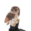 Owl Solar LED Garden Lights Lawn Ornament Waterproof Outdoor Yard Garden Lamp DecorBrown