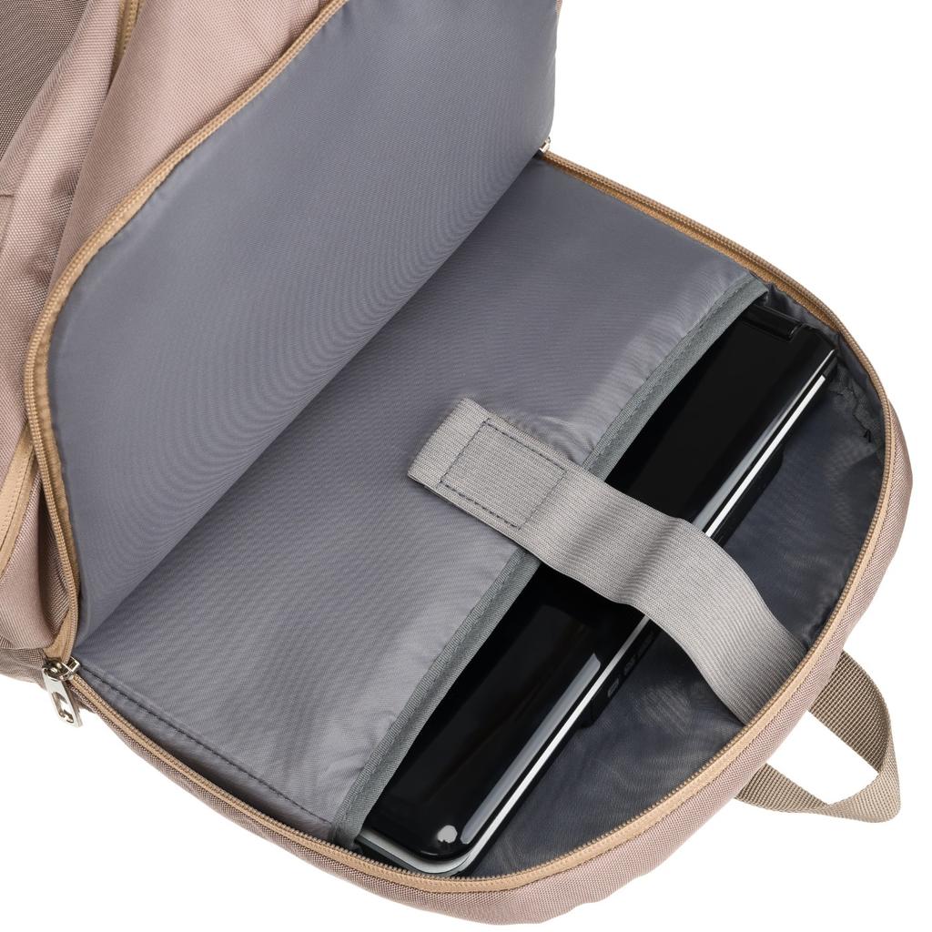 PTN 24400-6928 Beżowy Plecak na Laptop