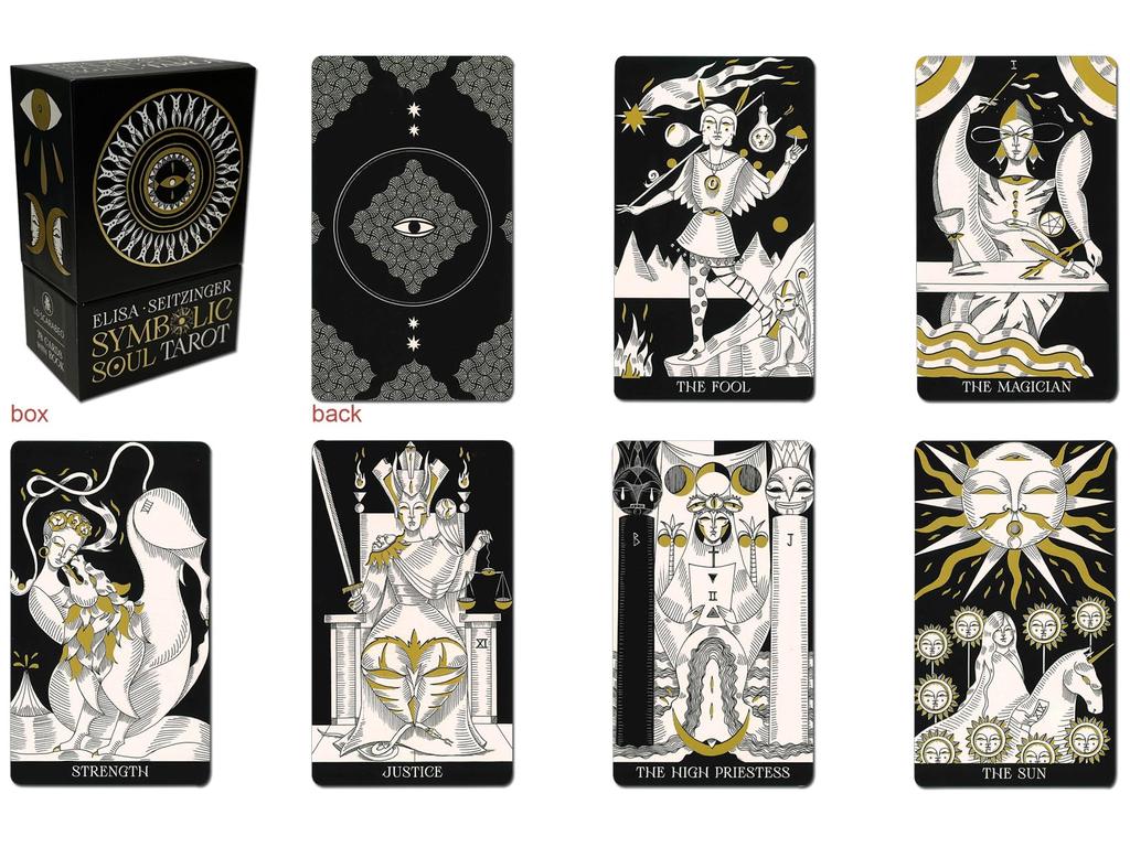 Nichiyu Tarot Card Waite Fortune Telling Soul Includes Japanese Instruction Manual and Unique Tarot 78-Card Set, Edition, [Authentic] [Symbolic Tarot]