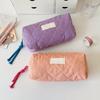 Pencil Case 7.5x3.5x2.4In for Student Girl Women Large Pen Bag Zippered Pen Pouches Travel Cosmetic Storage Bag