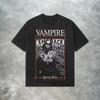 Maglietta Vampiro Retro The Masquerade Vampiro YK Stile Punk Retrò UNISEX Coppia Vestibilità Casual Tutte le Stagioni Streetwear Top