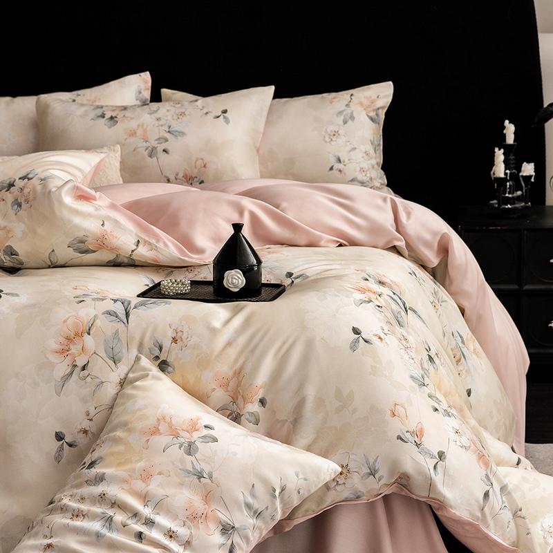 New  Luxury 100% Tencel Bedding Sets - High - Density, High - Count for 1.5m/1.8m/2.0m Beds