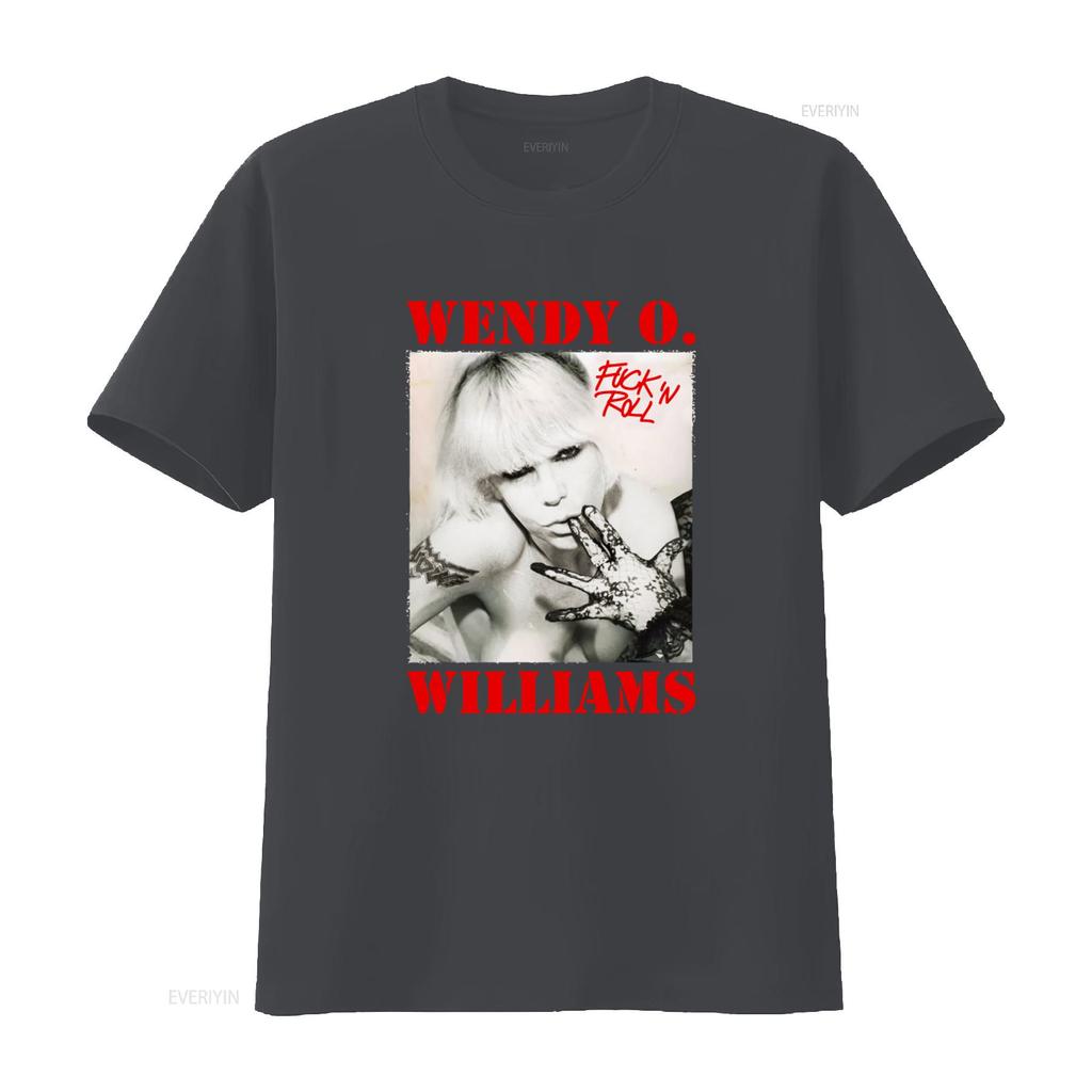 Wendy O Williams Punk Rock Tričko Plasmatics N Roll Design Ya462 Vintage Designové Oblečení Móda Neformální Pohodlné