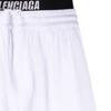 Balenciaga Technical-Mesh Jersey Swim Shorts 'White' Men's 6983174C0B49000