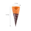 Dollhouse Miniature Simulation Ice Cream Model Fake Crispy Cone Dolls House Creative DIY Play Food Accessories Toys 5pc/lot