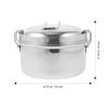 1 Set Stainless Steel Bento Box Double Layer Leak Proof Food Container Portable Lunch Case For Office Large Capacity Microwave
