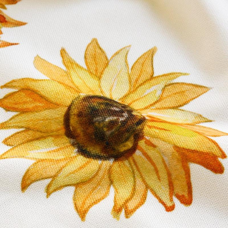 Linen Round Tablecloth Light Luxury Household Tablecloth Waterproof Non-slip No-wash Tea Table Decoration Protection Cover Cloth