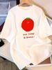 Funny Work Quote Tomato Tshirt Unisexs Unisexs Fit Tees With We Need A Break Slogan Print Casual Crew Neck Minimalist Top