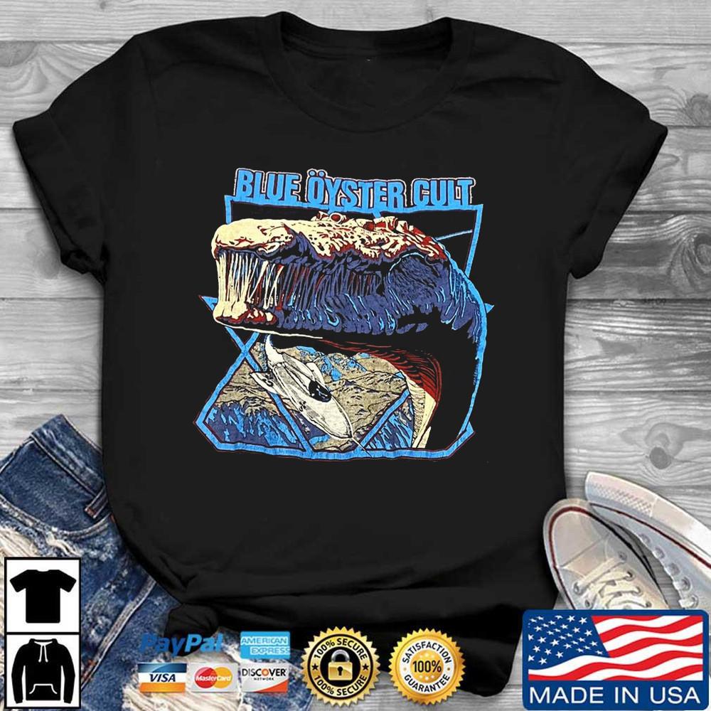 VTG 80s 1980 Blue Oyster Cult Cultosaurus Erectus Christmas shirt ND308 Unisex T-Shirt S