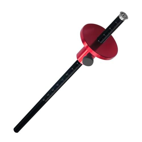 Contour Gauge, Aluminum Alloy Marking Gauge Wheel Marking Gauge, High Strength and Corrosion Resistance for DIY Projects and Furniture Repair