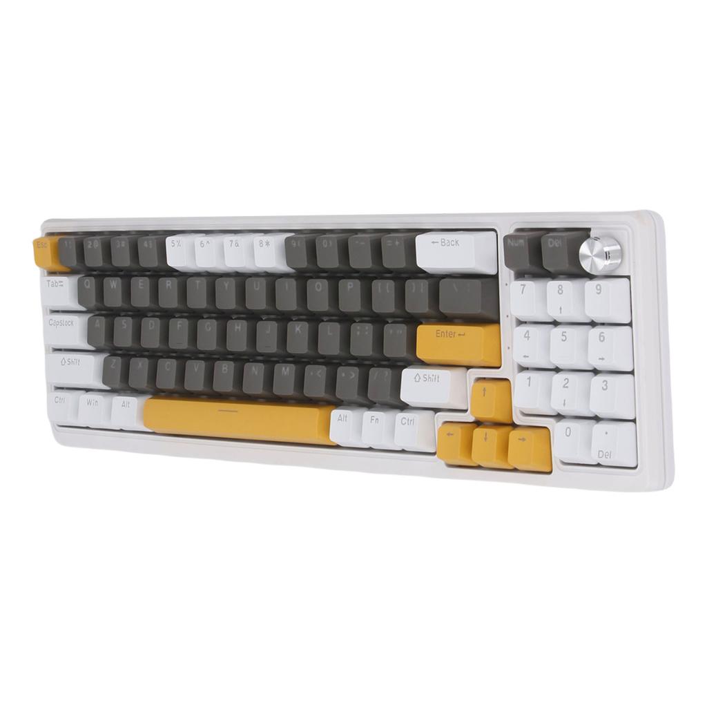 Mechanical Gaming Keyboard 78 Keys RGB Backlit Blue Switch USB Wired Mechanical Keyboard with