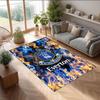 Tappeto in Velluto di Cristallo con Stampa Calcio Everton, Comodo Assorbente d'Acqua Antiscivolo Tappeto per Pavimenti Interni