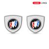 RFG3 3D Car Styling Shield Emblem Badge Metal Stickers Decor Decals For Buick Century Excelle XT Envision Excelle GT Verano GL8 GL6