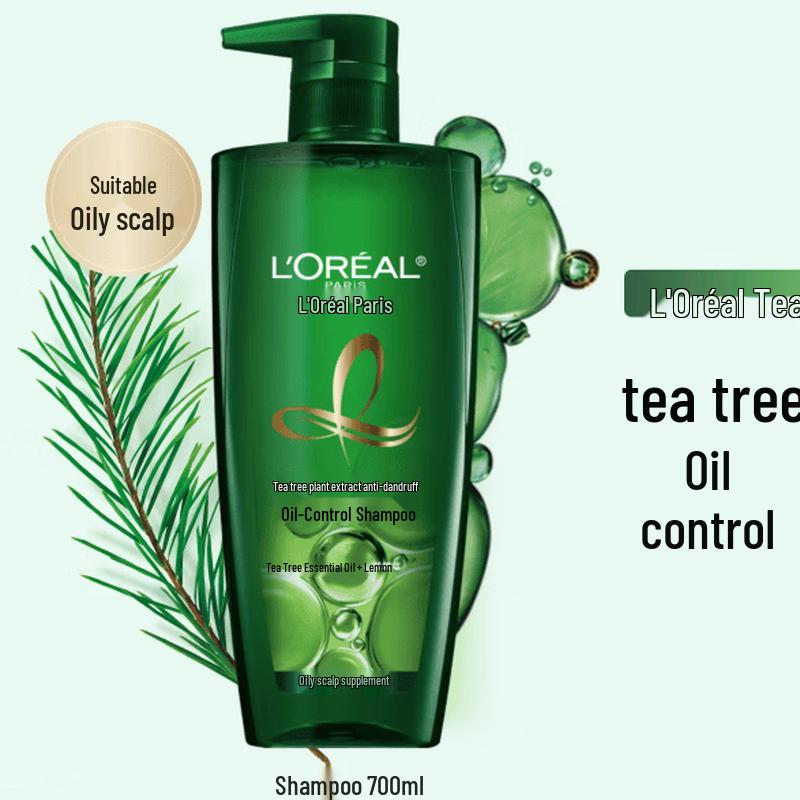 L Oréal Tea Tree Extract Anti-Dandruff Oil Control Shampoo