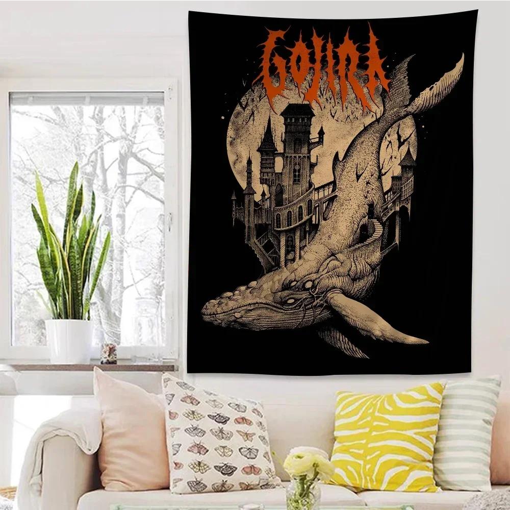 Gojira Eagle Art Hanging Tapestry for Home Decor, Unique Wall Blanket Art Decoration, Modern Design
