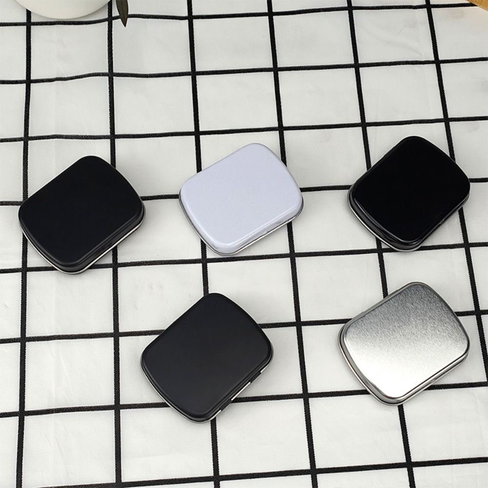 2Pcs Mini Watercolor Paint Palette Empty Travel Painting Tray Paint Pigment Box  Artist