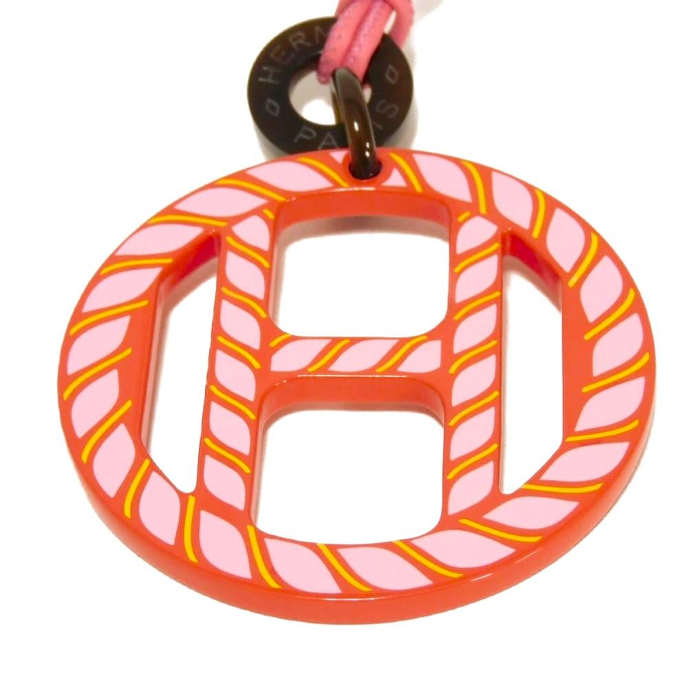 Used 9212 H Equipe Nautic 7984 H mark H logo Pink Red Unused Rope 13858 Lacquer Tropic Unisex from Japan AUTHENTIC