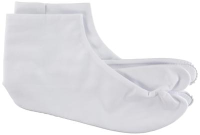 Fukusuke Tabi Premium Cotton Size Socks, Calico, Men's, White, 27.0cm