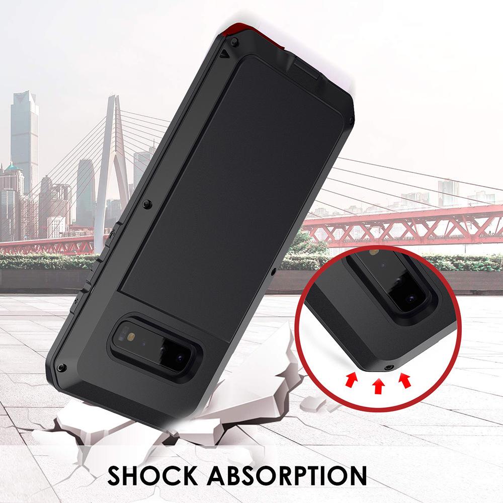 Metal 3-Proof Phone Case for iPhone 11/13, Samsung S20/Note 20, Huawei P30 - Durable & Shock Resistant Design.
