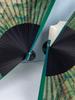 Folding Fan with Ancient Chinese Style, Featuring Landscape Motifs, Suitable for Summer, Portable Bamboo Fan for Hanfu, Cheongsam, and Dance Use