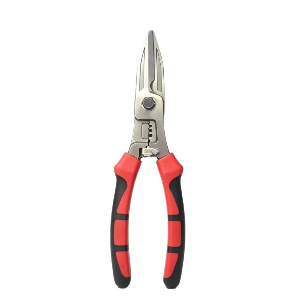 High-Quality Stainless Steel Metal Cutting Shears Heavy-Duty Tin Snips Electrical Maintenance
