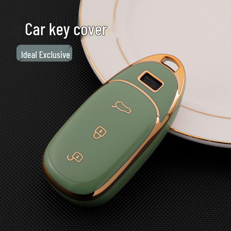 2021 Ideal One Key High-End TPU Goldrand Auto-Fernbedienung Schutzhülle