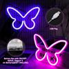 Decoration Lights Energy-saving Butterfly Shaped Light USB/Battery Powered Wall Mounted Led Neon Light Plastics Birthday
