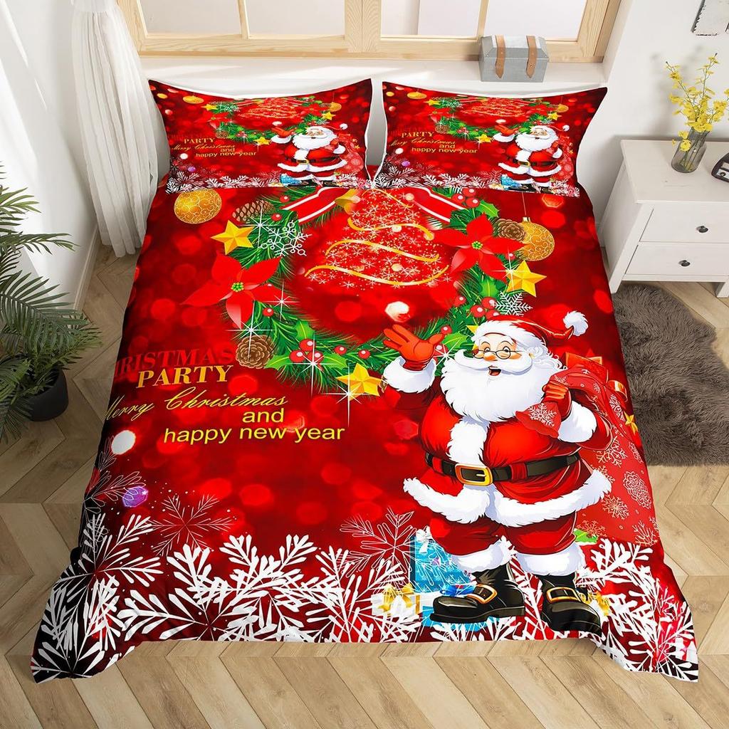Fresh Little Deer Down Comforter Set Bedding Set 3-piece Duvet Cover Set