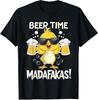 MOST POPULAR! Beer Time Madafakas Funny Duck Best Tee T-Shirt S-3XL