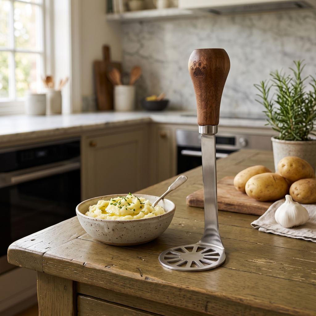 Stainless Potato Masher for Homemade Mashed Potatoes and Vegetables