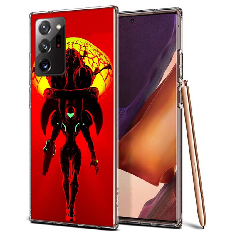 Game M-METROID Phone Case for Samsung A55 A35 A25 A15 A07 A05S A16 A17 A26 A36 A37 A56 A57 Galaxy Note 20 10 A50S A71 A51 A31 A3