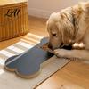 Sliding Snack Puzzle for Dogs Dog Nail File Board with Treat Slot Wooden Scratch Board Pet Enrichment Toy Storage Grinder Alternative Small