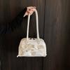 Fashionable Retro Underarm Bag, Niche Little Bow Shoulder Bag with Elegant Design