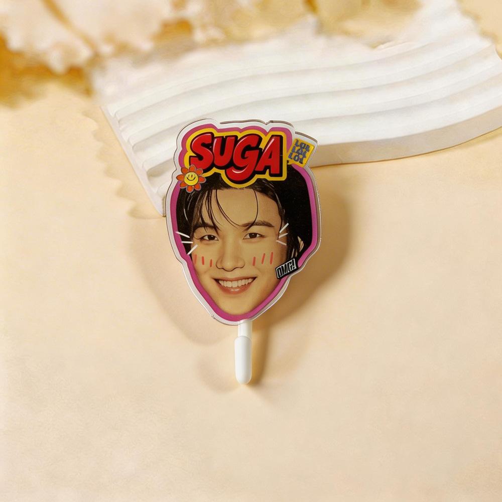 BTS Member Head Hooks, Celebrity Merchandise, Cute Decorations, Home Organization.