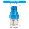 Aluminum High Hardness Airless Sprayer Adapter Quick Connect 360 Degree Rotatable Rotatable Sprayer Connector Leakproof