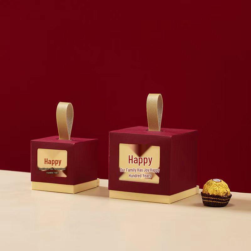 2025 Chinese Wedding Candy Gift Box