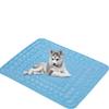 Summer Cooling Dog Pad Ice Silk Mat PVC Fiber Breathable Non-Slip Anti-Bite Cool Pet Ice Mat