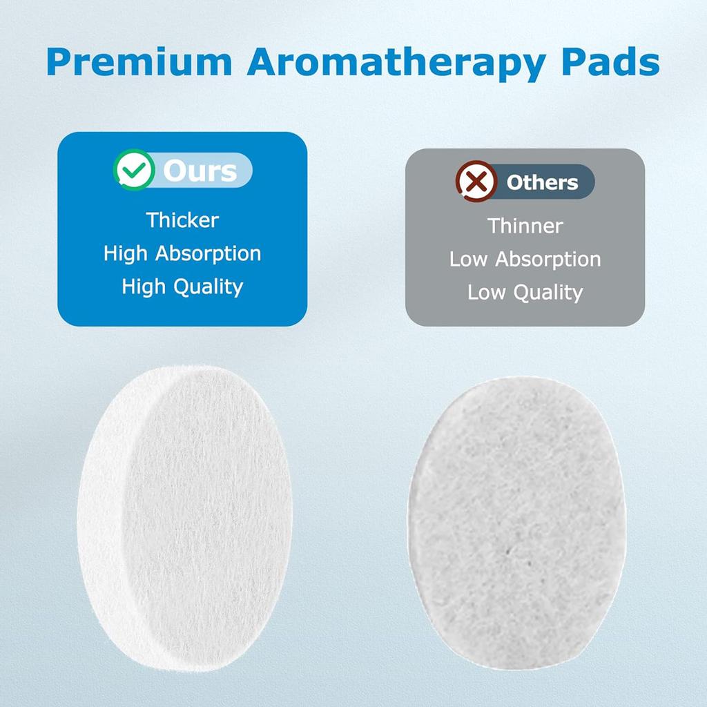 Pacote com 30 Almofadas Aromáticas Almofadas de Substituição Mini Almofadas Almofadas de Óleo Essencial Almofadas de Refil para Aromaterapia Material de Esponja para LV-H128